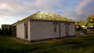 dom parterowy z dachem kopertowym 110 m2 Poznań 14