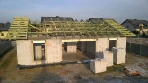 dom parterowy z dachem dwuspadowym 90 m2 Poznań 7