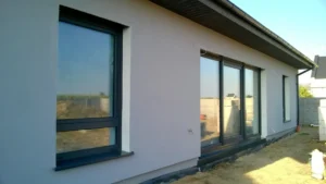 dom parterowy z dachem dwuspadowym 90 m2 Poznań 13