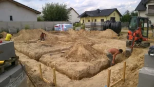 dom parterowy z dachem dwuspadowym 90 m2 Poznań 2