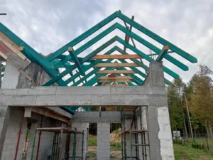 dom z użytkowym poddaszem, dachem dwuspadowym i garażem 200 m2 Trójmiasto 7