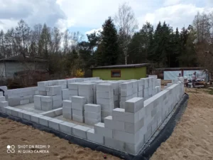 dom z użytkowym poddaszem i dachem dwuspadowym 130 m2 Łódź 8