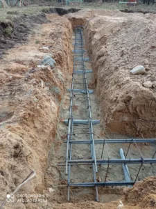 dom z użytkowym poddaszem i dachem dwuspadowym 130 m2 Łódź 4