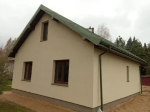 dom z użytkowym poddaszem i dachem dwuspadowym 130 m2 Łódź 22