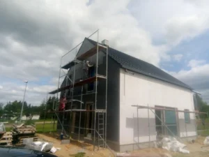 dom z użytkowym poddaszem i dachem dwuspadowym 140 m2 Poznań 15