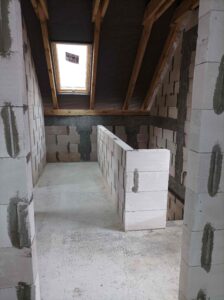 dom z użytkowym poddaszem i dachem dwuspadowym 70 m2 Poznań 25