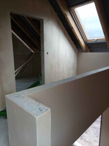 dom z użytkowym poddaszem i dachem dwuspadowym 70 m2 Poznań 3