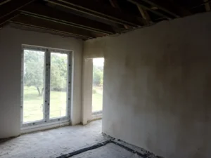 dom z użytkowym poddaszem, dachem dwuspadowym i garażem 140 m2 Wrocław