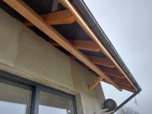 dom z użytkowym poddaszem, dachem dwuspadowym i garażem 140 m2 Wrocław