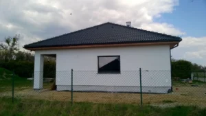 dom parterowy z dachem kopertowym 90m Poznań