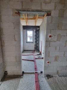 dom parterowy z dachem kopertowym 110 m2 Warszawa