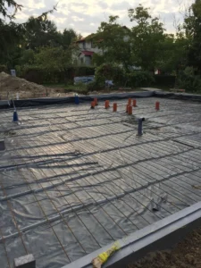 dom parterowy z dachem dwuspadowym 100 m2 Warszawa