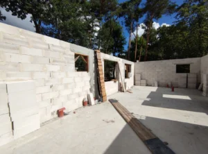 dom parterowy z dachem kopertowym 210 m2 Warszawa