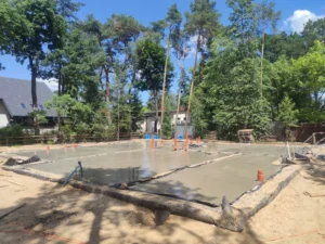 dom parterowy z dachem kopertowym 210 m2 Warszawa