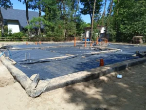 dom parterowy z dachem kopertowym 210 m2 Warszawa