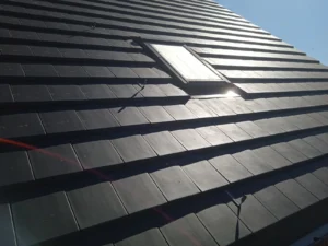 dom z użytkowym poddaszem, dachem dwuspadowym i garażem 240 m2 Łódź