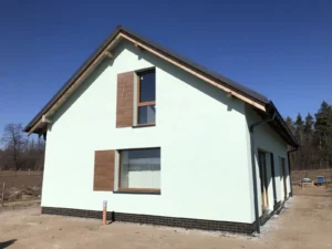 Domy energooszczędne Trójmiasto - dom z użytkowym poddaszem i dachem dwuspadowym